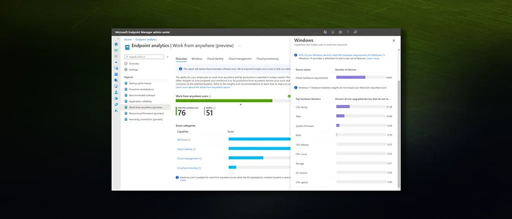Microsoft Intune Endpoint Analytics