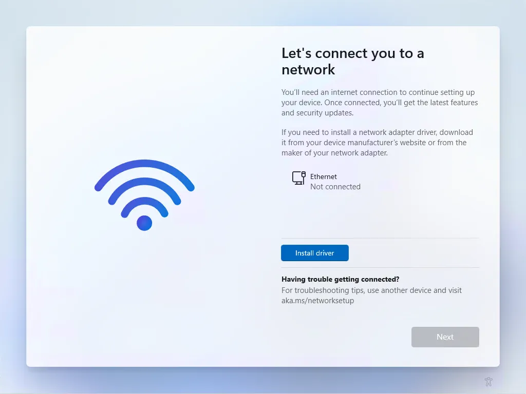 Tenant Lockdown Network Requirement Tenant Lockdown enforces network connection during OOBE after reset.