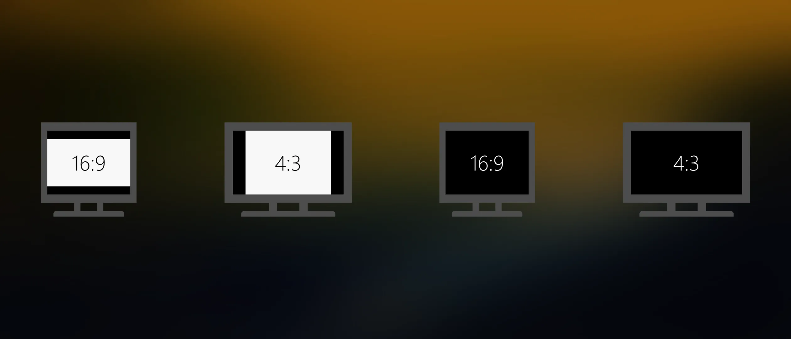 In the era of screen size overflow, black slides look great on any display.
