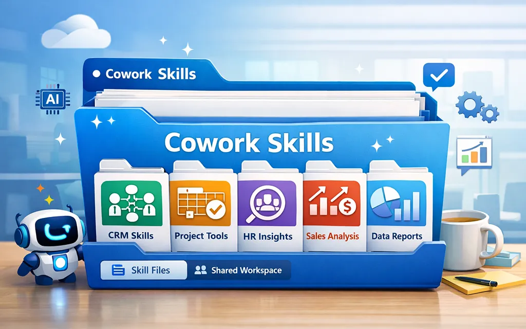 Skill files in the OneDrive Cowork Skills folder (AI generated)