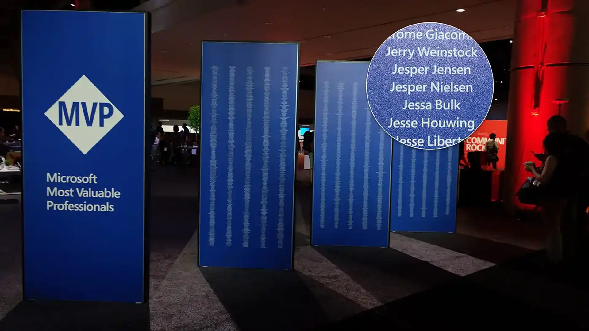 Jesper Nielsen on the MVP wall Jesper Nielsen on the MVP wall